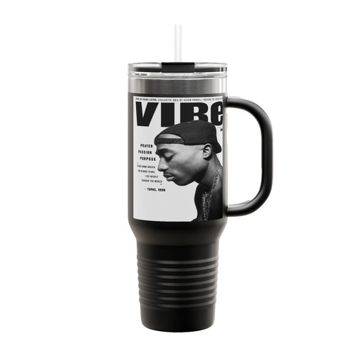 Big And Tupac 2Pac Music Insulated Travel Mug