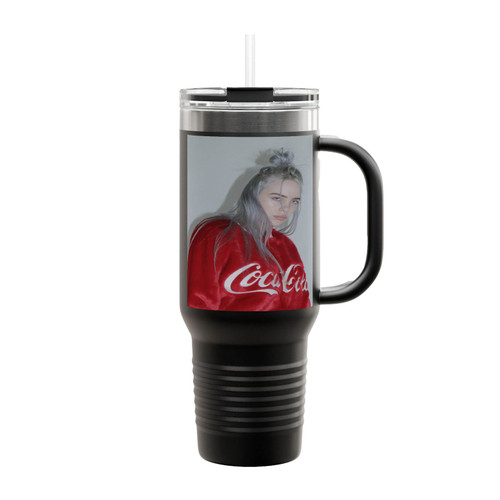 Billie Eilish Beautiful Singer Insulated Travel Mug