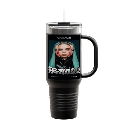 Billie Eilish Garage Cover Insulated Travel Mug