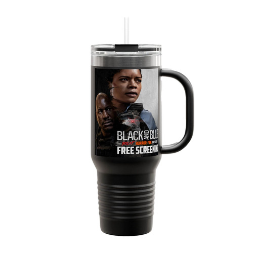 Black And Blue 2019 Movie Insulated Travel Mug