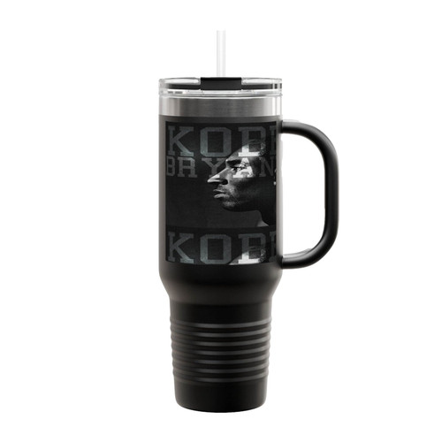 Black Mamba Kobe Basketball Insulated Travel Mug