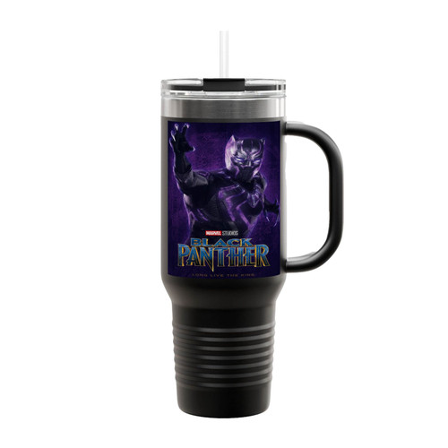 Black Panther Insulated Travel Mug