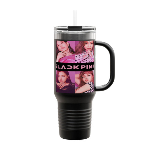 Blackpink K Pop Group Insulated Travel Mug