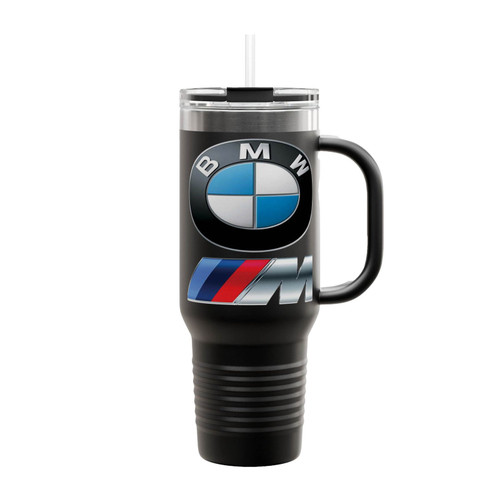 Bmw Logo M Power Car Insulated Travel Mug
