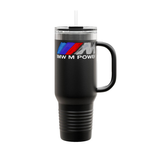 Bmw M Power Car Insulated Travel Mug