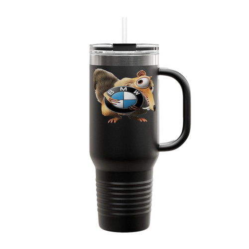 Bmw Scrat Auto Car Logo Insulated Travel Mug