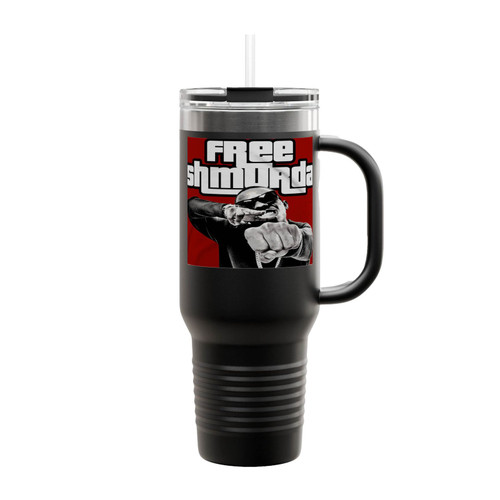 Bobby Shmurda Free Shmurda Rap Hip Hop Insulated Travel Mug