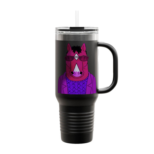 Bojack Horseman Original Art Insulated Travel Mug