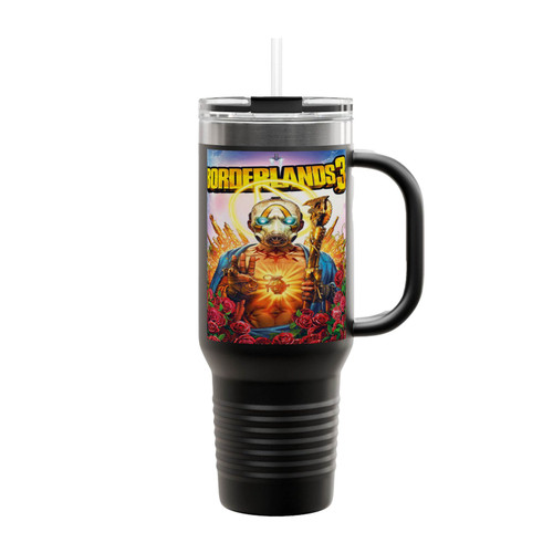 Borderlands 3 Cover Insulated Travel Mug