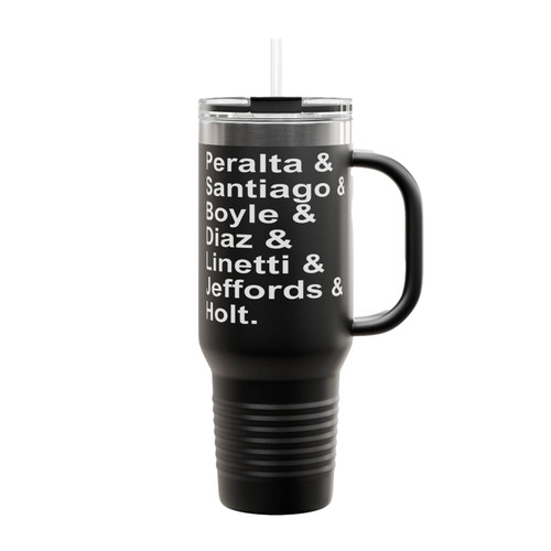 Brooklyn 99 Names Insulated Travel Mug
