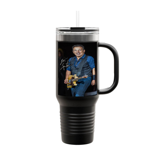 Bruce Springsteen Signed Autograph Insulated Travel Mug