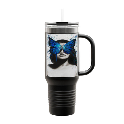 Butterfly Mind Insulated Travel Mug