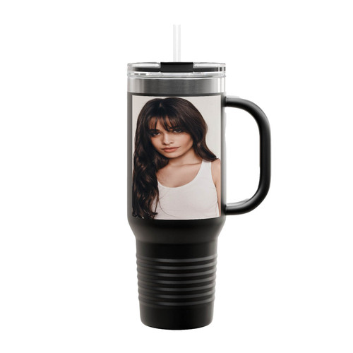 Camila Cabello Singer Sexy Insulated Travel Mug