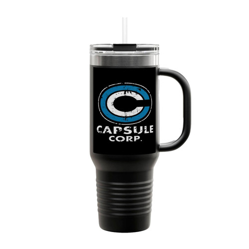 Capsule Corp Logo Insulated Travel Mug