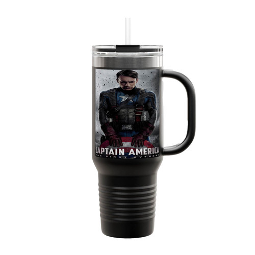 Captain America The First Avenger Insulated Travel Mug