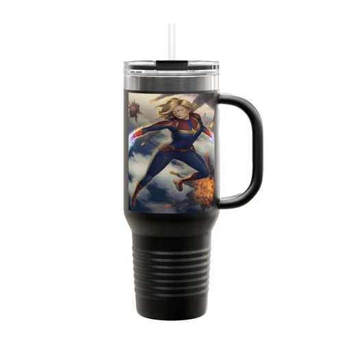 Captain Marvel 6 Insulated Travel Mug
