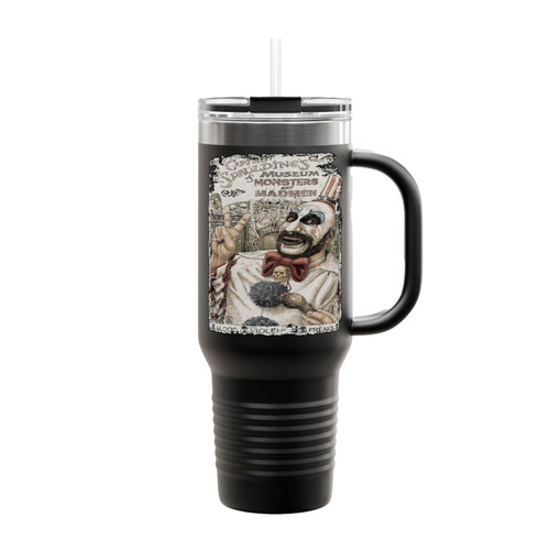 Captain Spaulding's Museum Of Monsters And Madmen Insulated Travel Mug