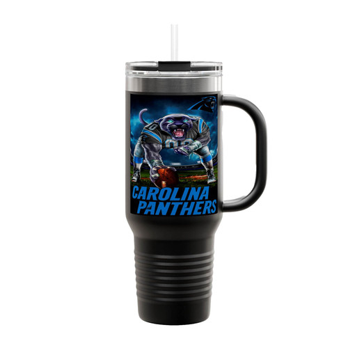 Carolina Panthers Insulated Travel Mug