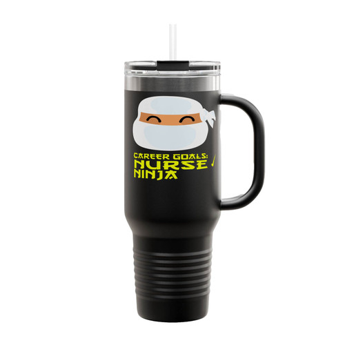 Carrer Goals Sonographer Ninja Insulated Travel Mug