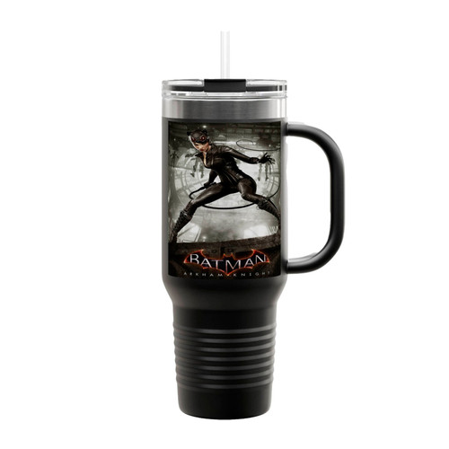 Catwoman Batman Arkham Knight Insulated Travel Mug