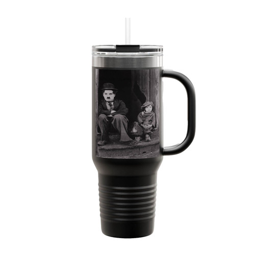 Charlie Chaplin The Kid Insulated Travel Mug