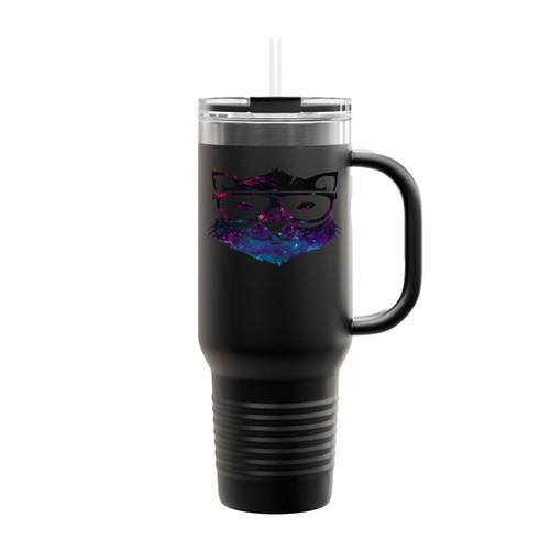 Check Meowt Galaxy Insulated Travel Mug