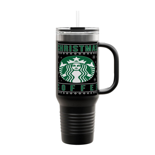 Christmas Coffee Insulated Travel Mug