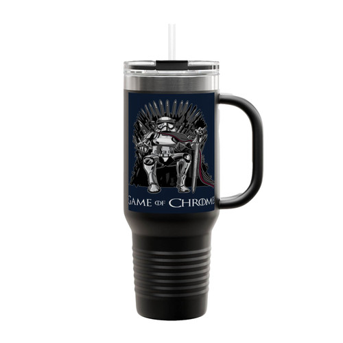 Chrome Throne Insulated Travel Mug