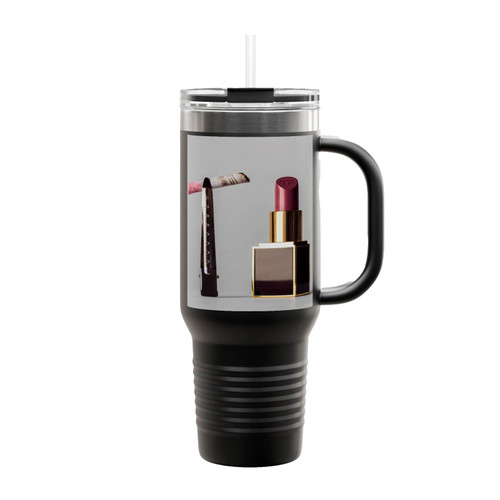 Cigarettes And Lipstick Insulated Travel Mug