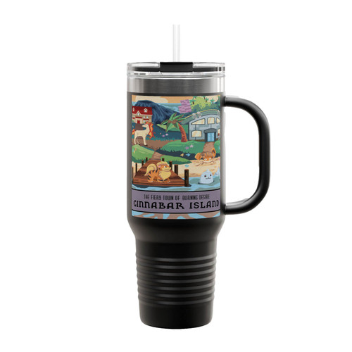 Cinnabar Island Insulated Travel Mug