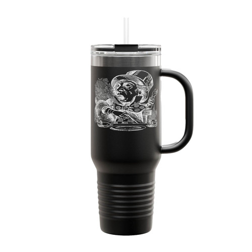 Clearance Mad Hatter Insulated Travel Mug