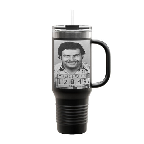 Cocaine Pablo Escobar Insulated Travel Mug