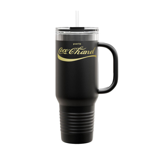 Coke A Cola Cocochanel Paris 1 Insulated Travel Mug