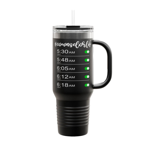 Counselor Life School Counselor Insulated Travel Mug