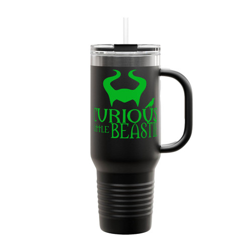 Curious Little Beastie Aurora Insulated Travel Mug