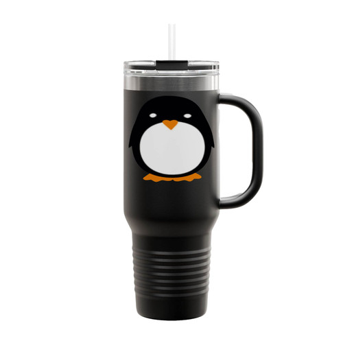 Cute Mini Penguin Insulated Travel Mug