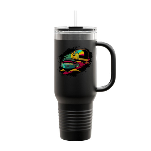 Daft Punk Art Insulated Travel Mug