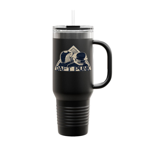 Daft Punk Pyramid Vintage Insulated Travel Mug
