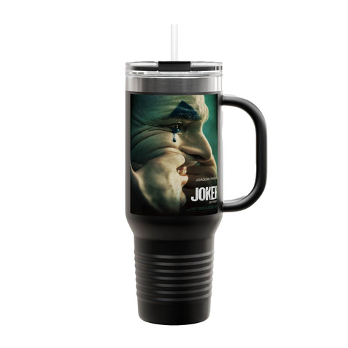Dances And Smiles In New Joker Dc Insulated Travel Mug