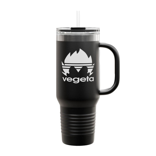 Dbz Vegeta Mash Up Insulated Travel Mug