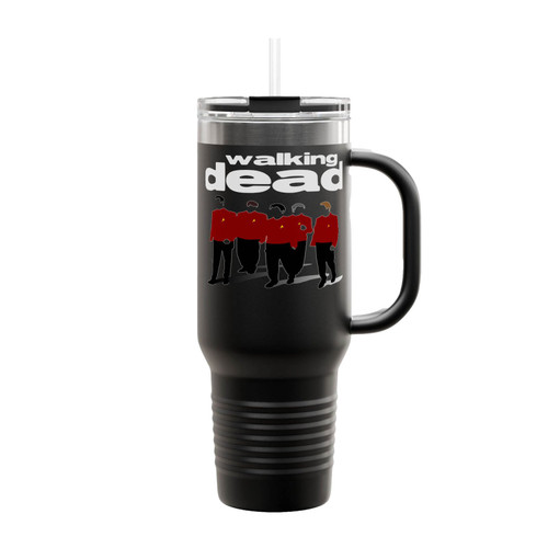 Dead Red Walking Dead Insulated Travel Mug