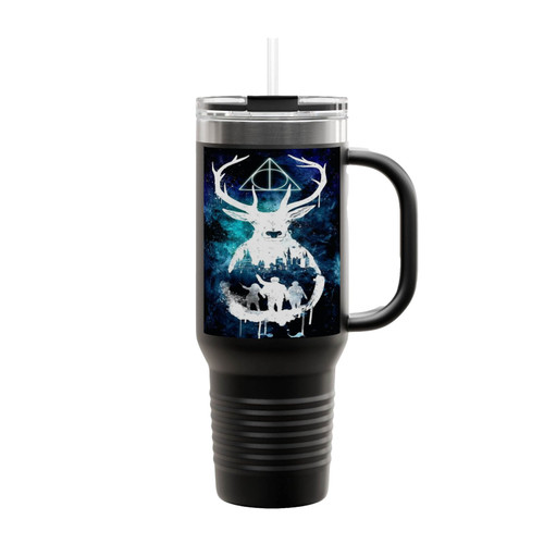 Deer Harry Potter Insulated Travel Mug