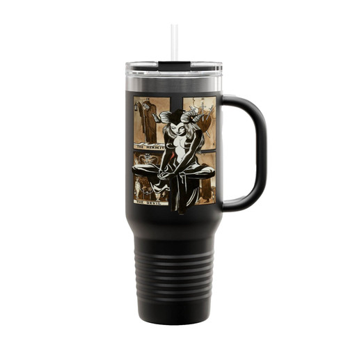 Devil Goth Gothic Church Of Satan Insulated Travel Mug