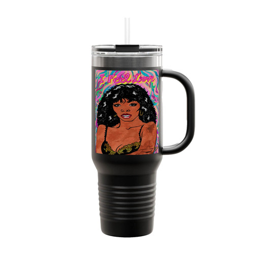 Disco Donna Summer I Feel Love Insulated Travel Mug