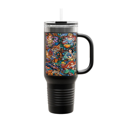 Disney All Princess Mosaic Insulated Travel Mug