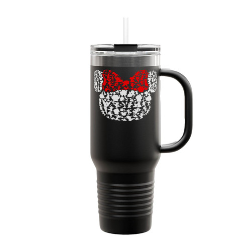 Disney Mickey And Minnie Insulated Travel Mug