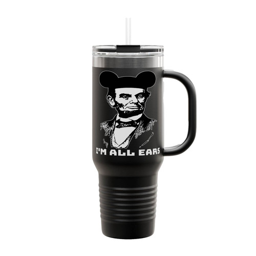 Disney World Abraham Lincoln Insulated Travel Mug