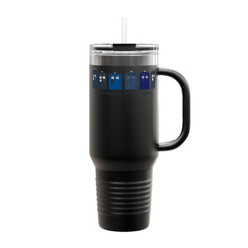 Doctor Who Tardis Evolution Insulated Travel Mug
