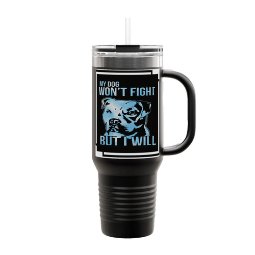Dog But I Will Insulated Travel Mug