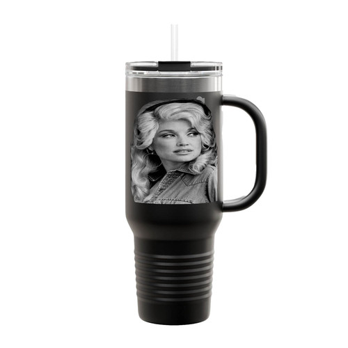 Dolly Parton 3 Insulated Travel Mug